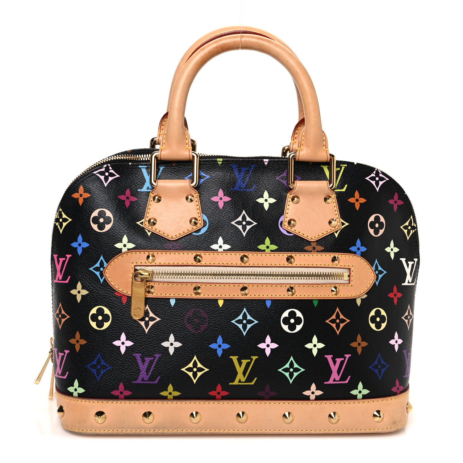 Louis Vuitton Monogram Multicolor Alma Black 1 of 14