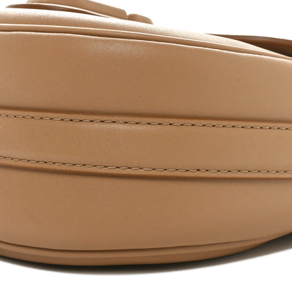 Marc Jacobs Calfskin Small The Covered J Marc Saddle Bag Tan 10 of 10
