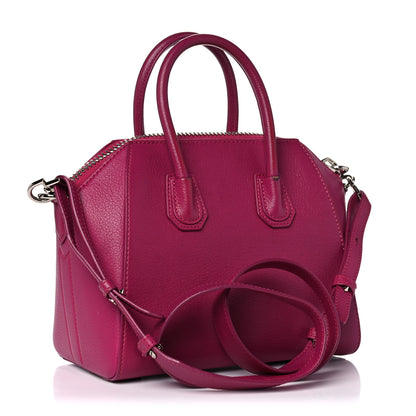 Givenchy Sugar Goatskin Mini Antigona Magenta 3 of 23