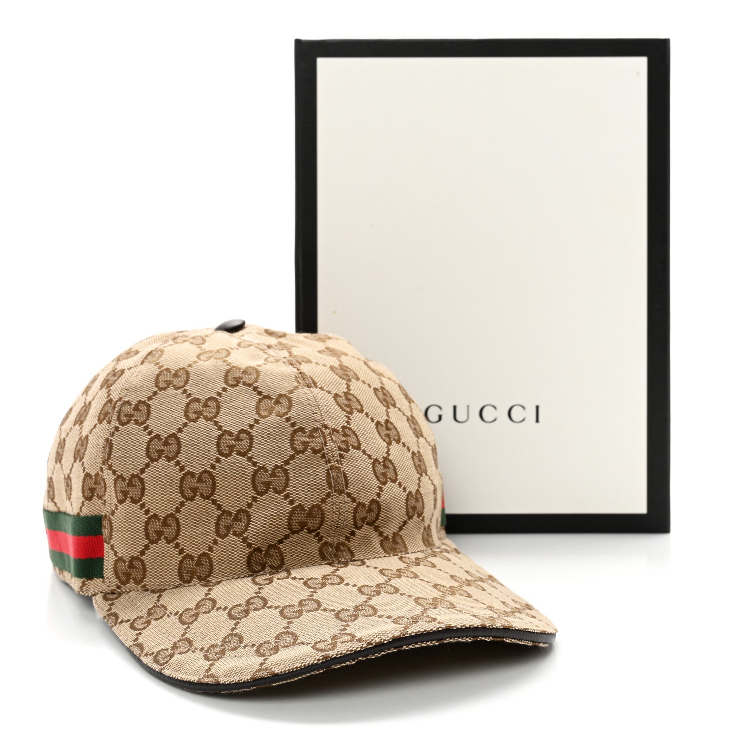 Gucci Monogram Web Baseball Hat S Beige Cocoa 10 of 10