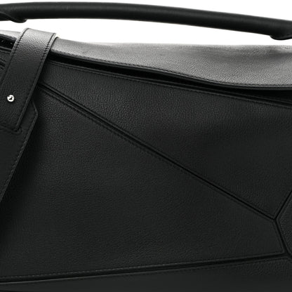 Loewe Calfskin Medium Puzzle Bag Black 8 of 11