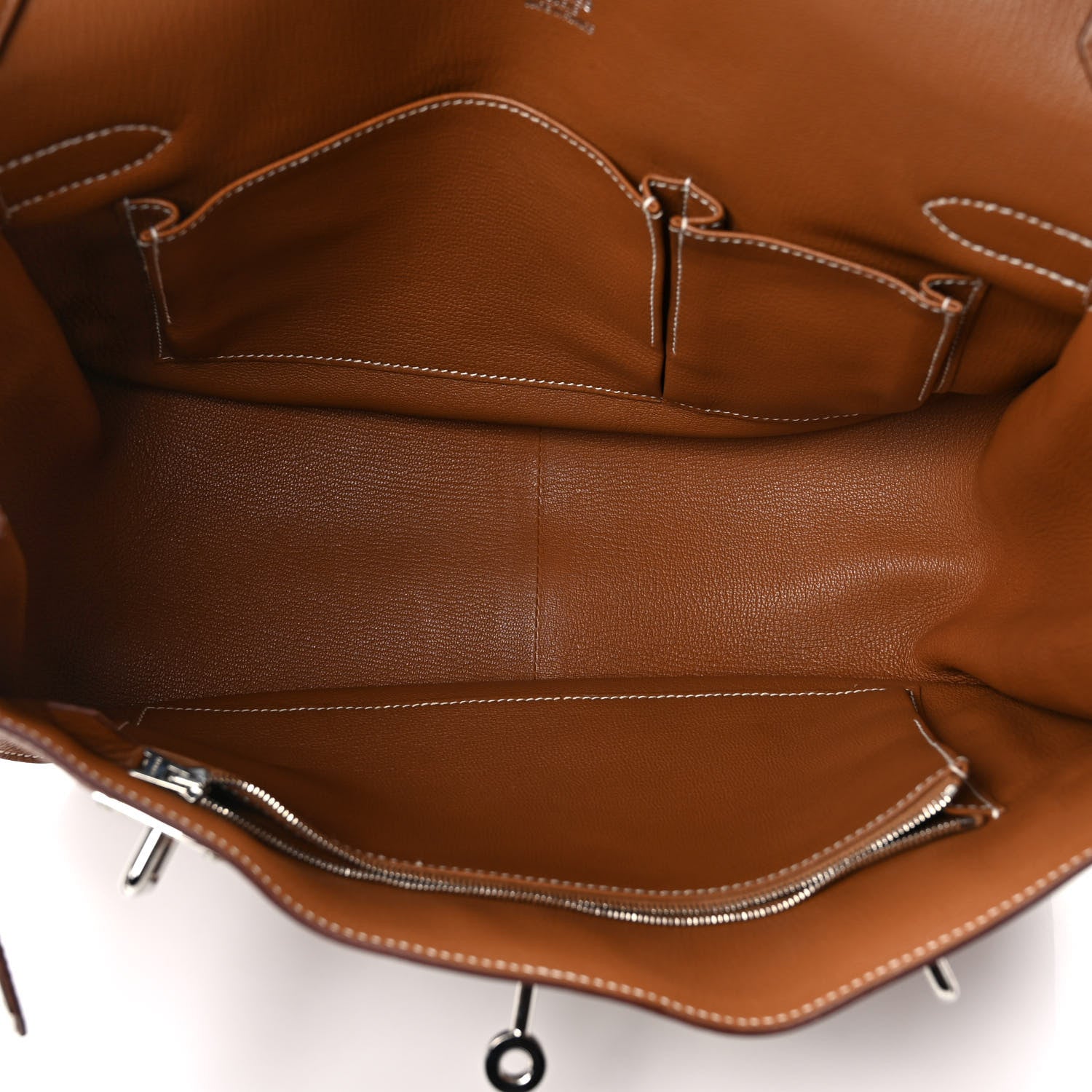 Hermes Taurillon Clemence Jypsiere 28 Gold 5 of 8