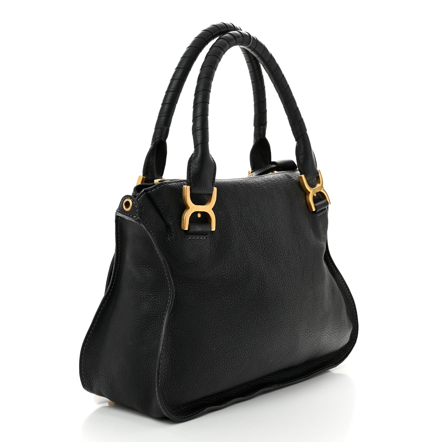 Chloe Calfskin Medium Marcie Satchel Black 3 of 10