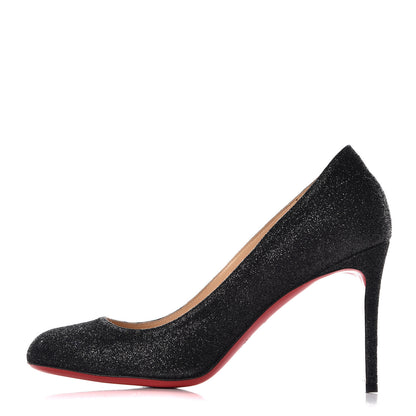 Christian Louboutin Glitter Fifi 85 Pumps 37 Black 1 of 7