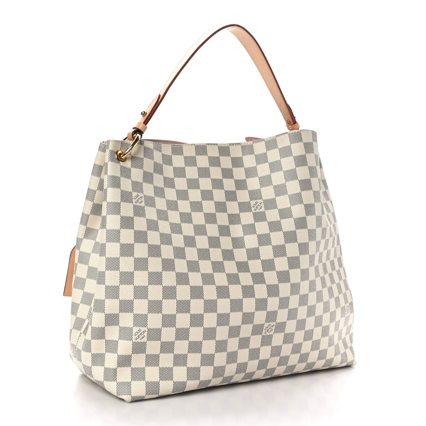 Damier Azur Graceful MM Rose Ballerine