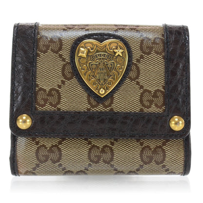 Gucci Crystal Monogram French Flap Babouska Wallet 1 of 7