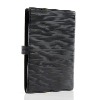 Louis Vuitton Epi Small Z Fonctionnel Ring Agenda Cover Black 3 of 7
