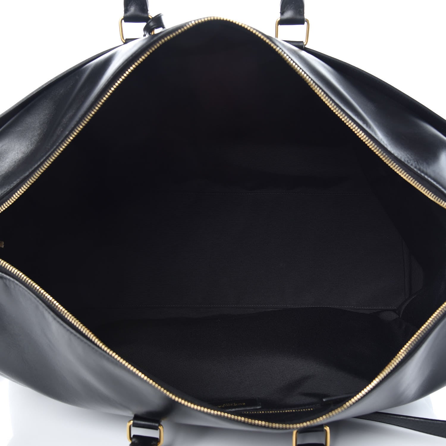 Saint Laurent Calfskin Classic Duffle 24 Black 5 of 13