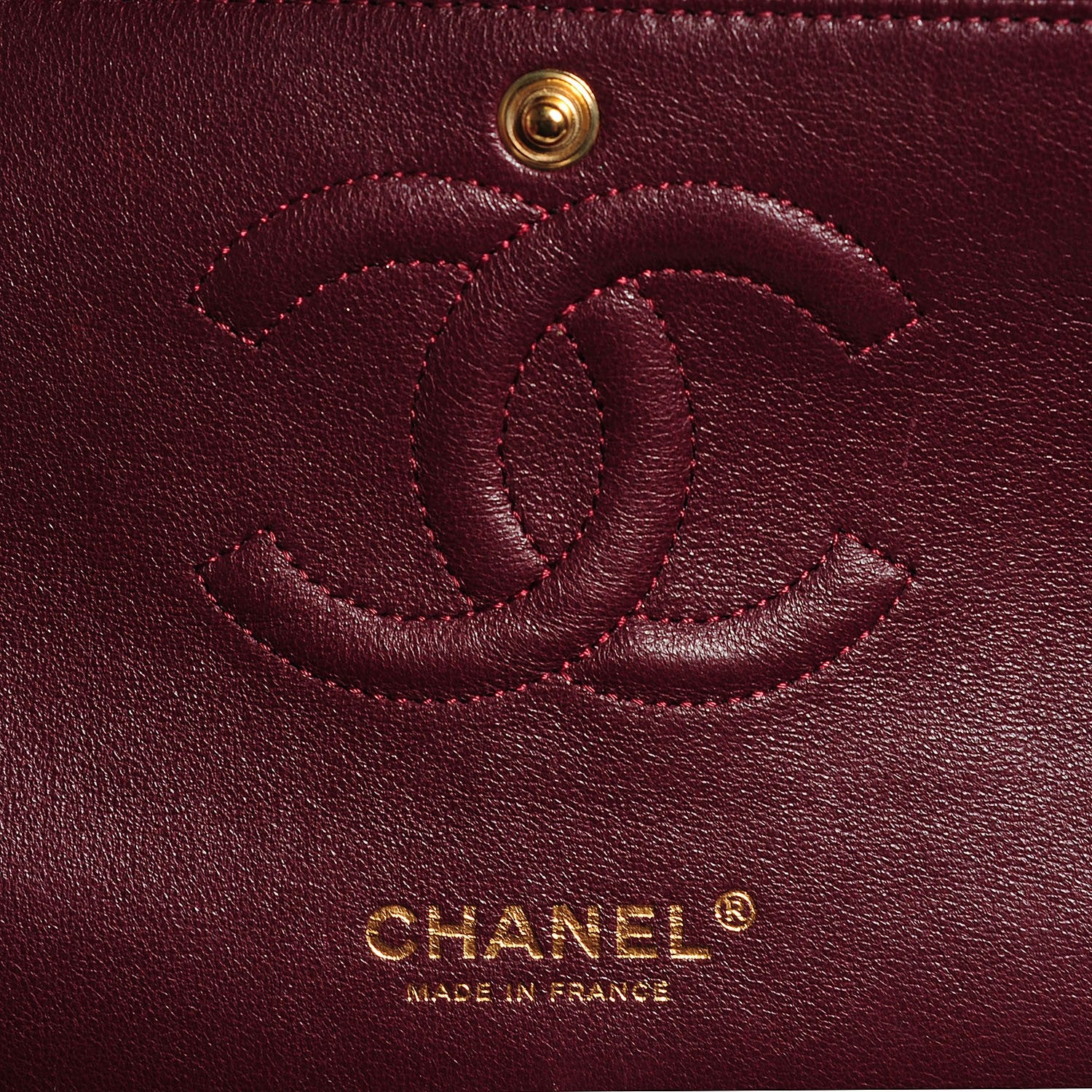 Chanel Lambskin Quilted Medium Double Flap Black 7 of 8