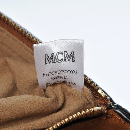 MCM Visetos Small Millie Crossbody Bag Cognac 10 of 14