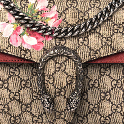 Gucci GG Supreme Monogram Blooms Small Dionysus Shoulder Bag Beige Multicolor Dry Rose 8 of 10