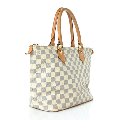 Louis Vuitton Damier Azur Saleya PM 3 of 8
