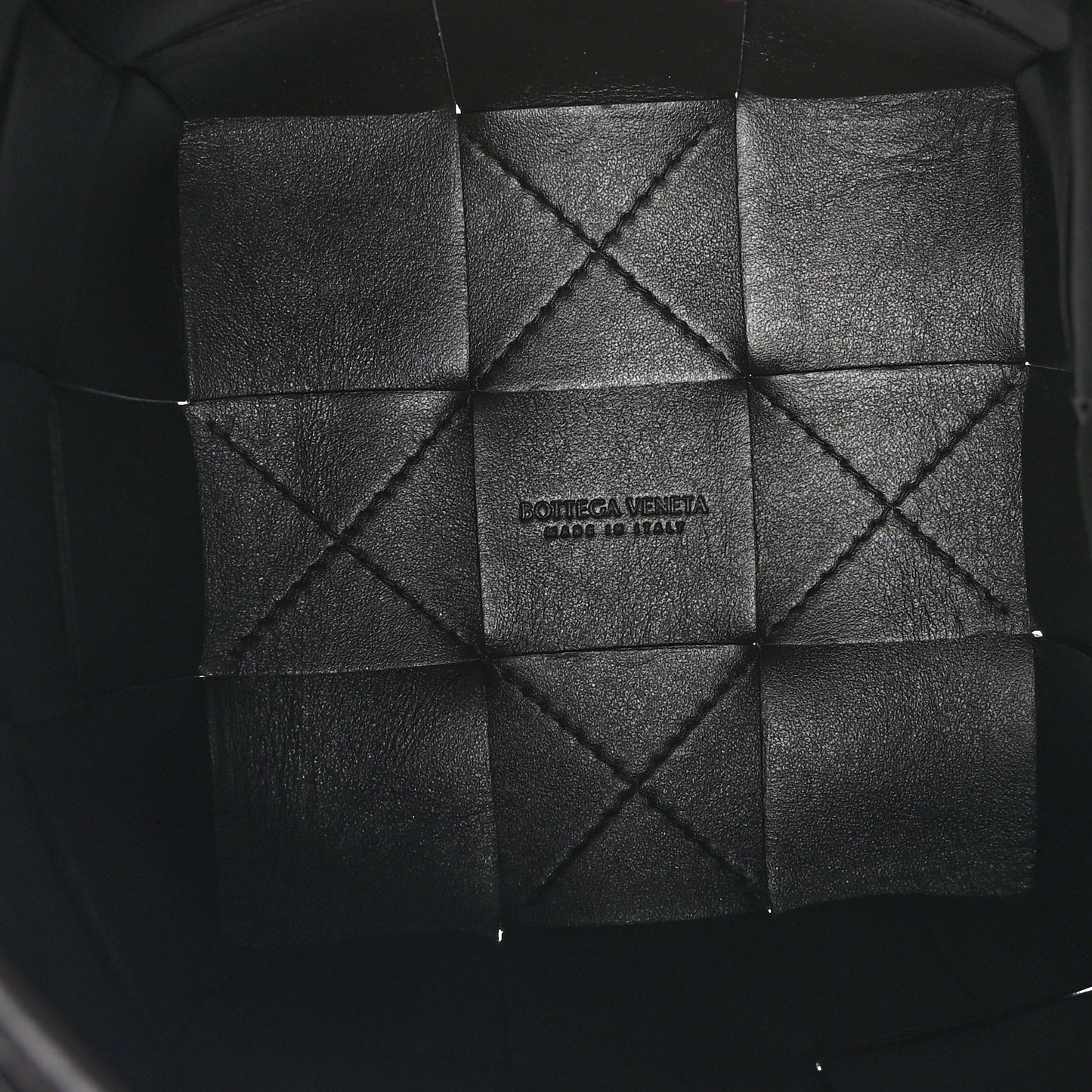 BOTTEGA VENETA Nappa Maxi Intrecciato Cassette Bucket Bag Fondant