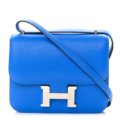 Hermes Chevre Mysore Verso Constance 18 Bleu Hydra Deep Blue 1 of 15
