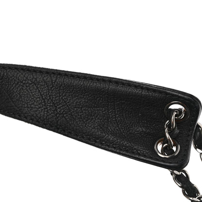 Chanel Calfskin Diamond Stitch Accordion Flap Black 18 of 21