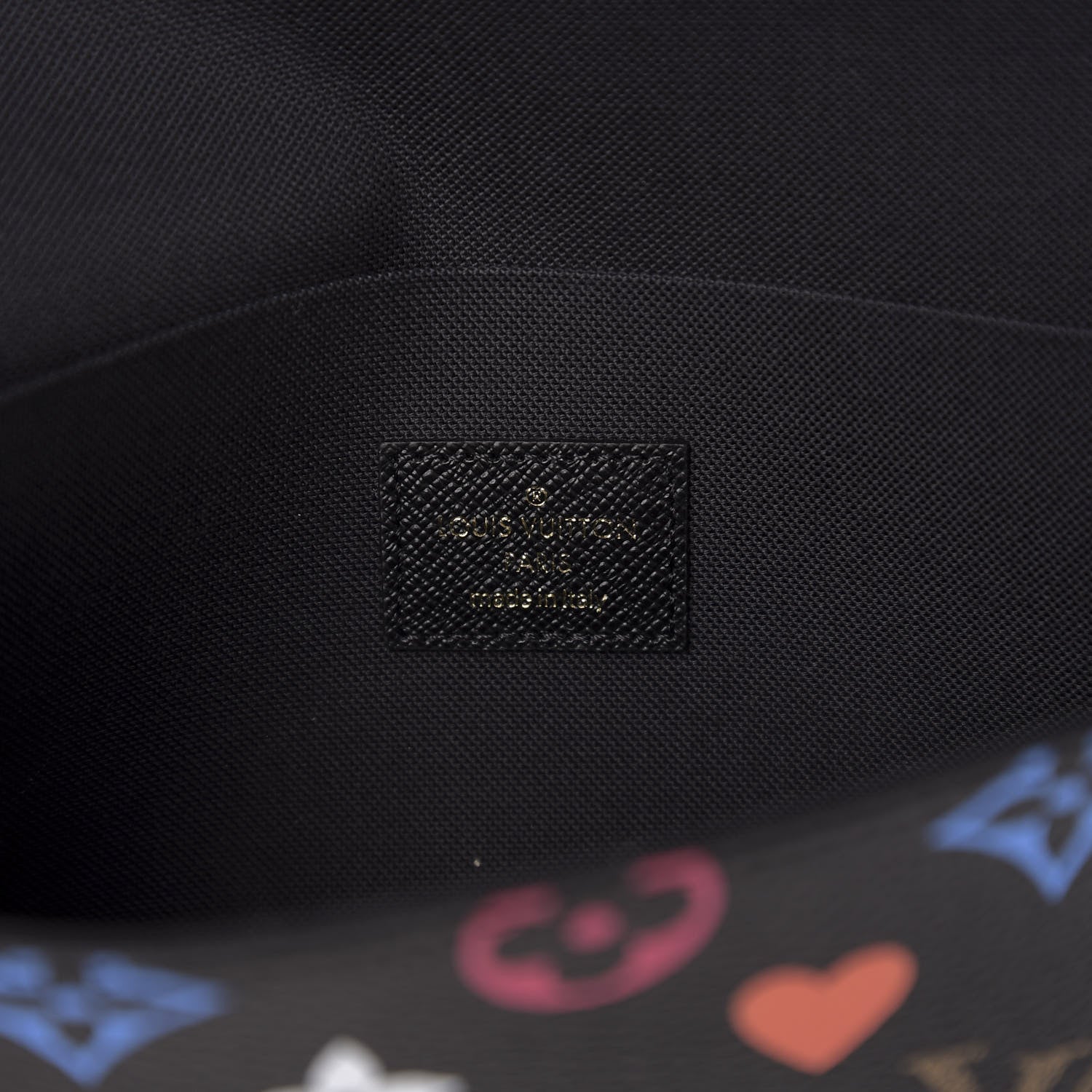 Louis Vuitton Game On Felicie Chain Wallet Black 5 of 9