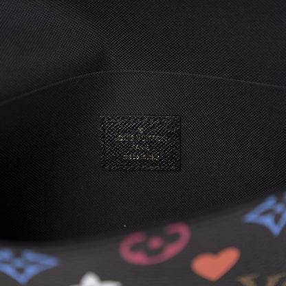 Louis Vuitton Game On Felicie Chain Wallet Black 5 of 9