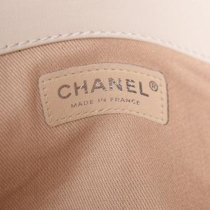 Chanel Calfskin Square Stitched Mademoiselle Shoulder Bag White 7 of 17