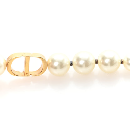 Christian Dior Pearl 30 Montaigne Choker Necklace Gold 5 of 5