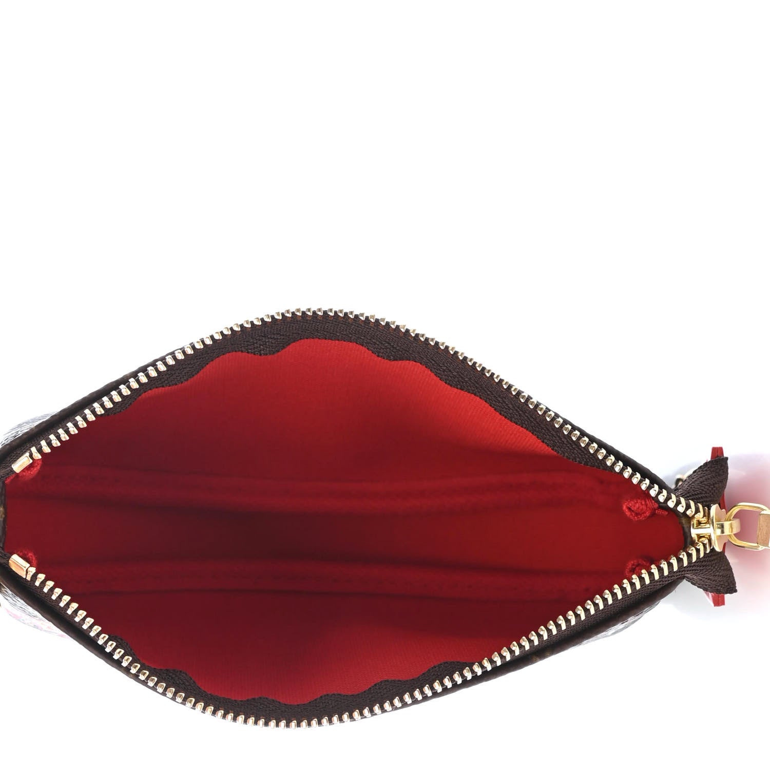 Louis Vuitton Monogram 2020 Christmas Animation Bumper Cars Mini Pochette Accessories Coquelicot 5 of 8