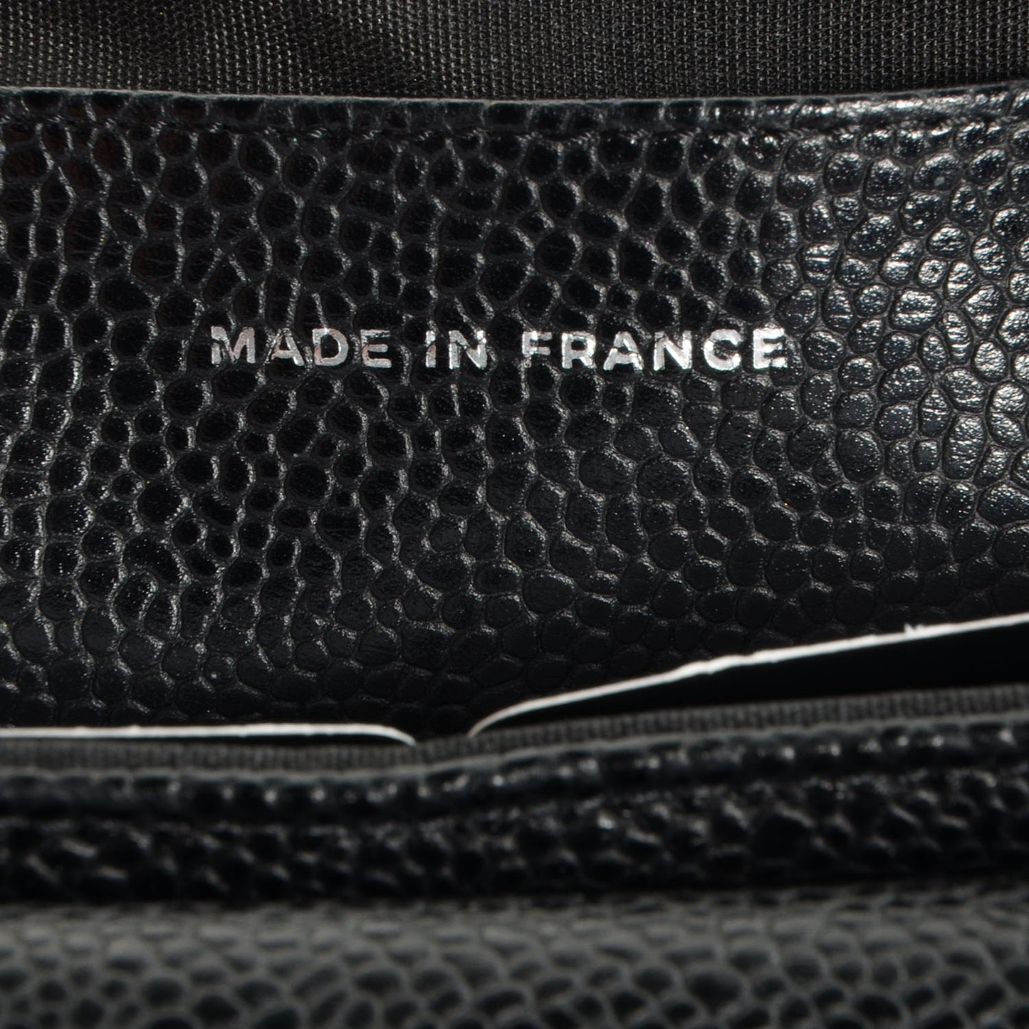 Caviar Half Moon Wallet On Chain WOC Black