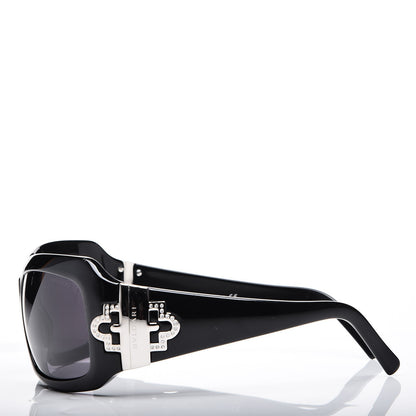 Bulgari Crystal 861-B Sunglasses Black 3 of 7