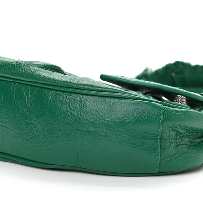 Balenciaga Agneau Arena XS Le Cagole Shoulder Bag Jade 9 of 9