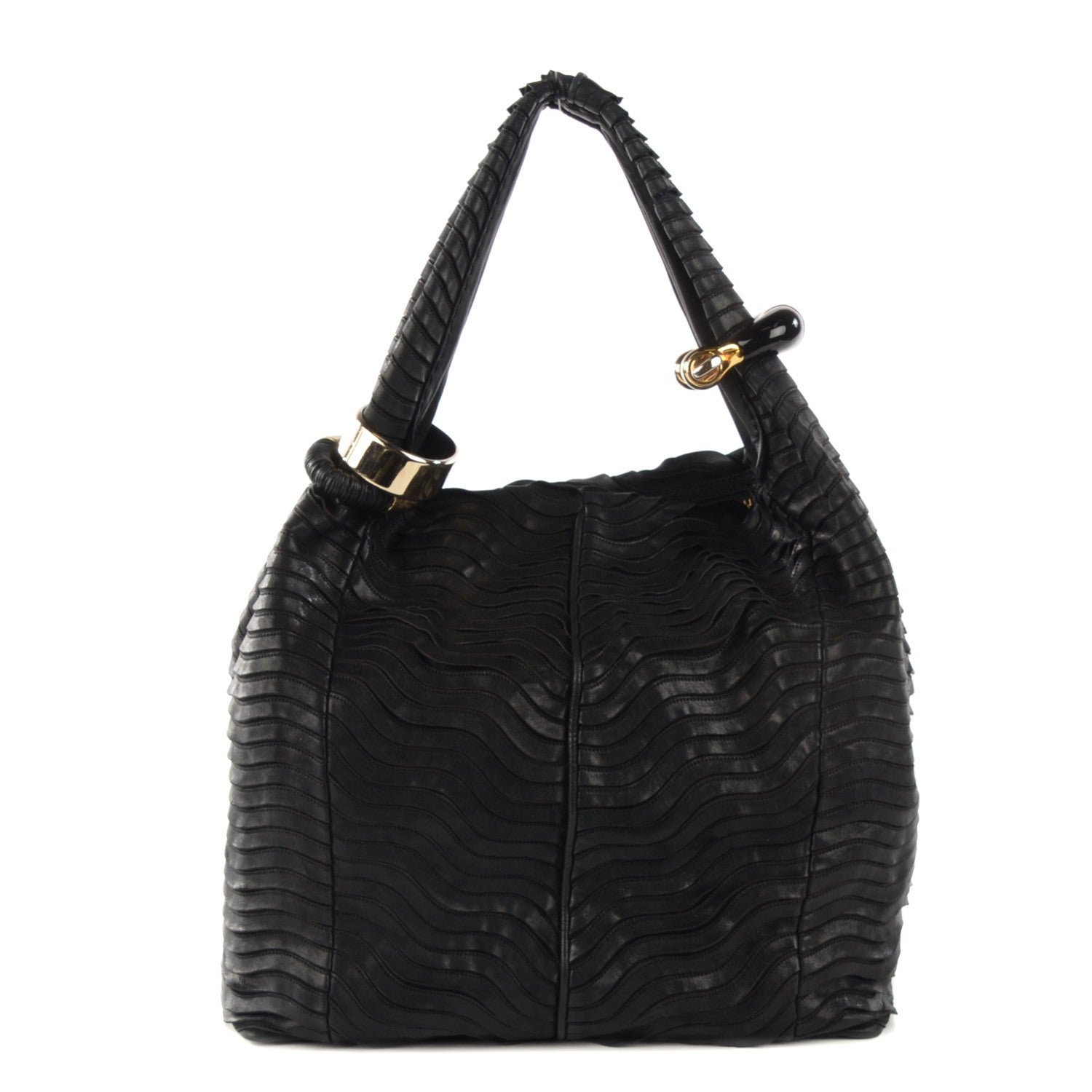 Jimmy Choo Nappa Medium Saba Hobo Black 1 of 9