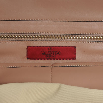 Valentino Garavani Vitello Medium Rockstud Tote Soft Noisette 6 of 7