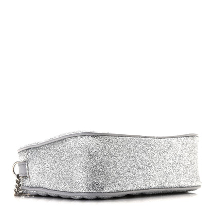 Stella McCartney Glitter Star Patch Shoulder Bag Silver 4 of 10