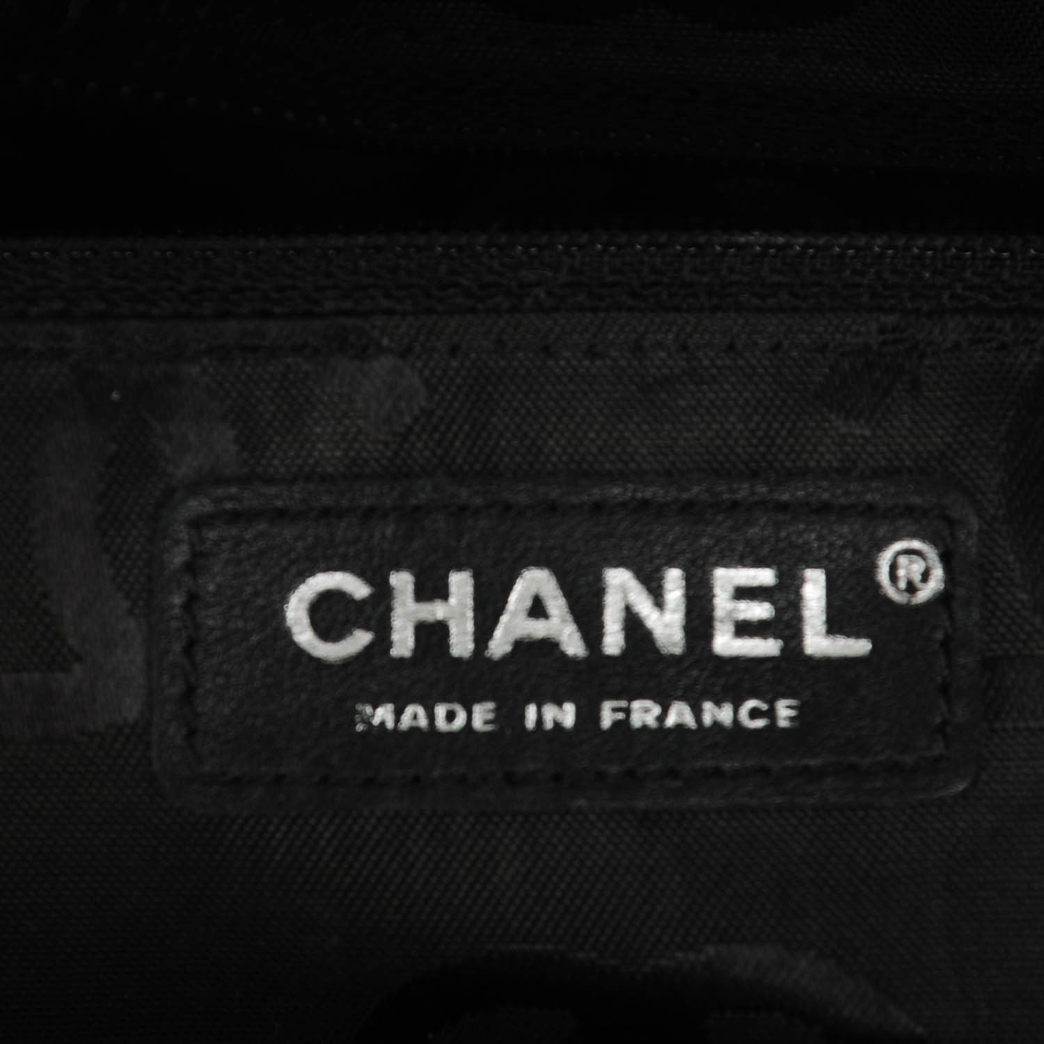 Chanel Calfskin Quilted Large Cambon Bowler Beige Black 6 of 12