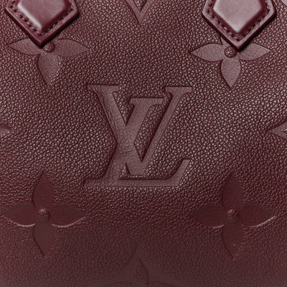 Louis Vuitton Empreinte Monogram Giant Speedy Bandouliere 25 Wine 11 of 15