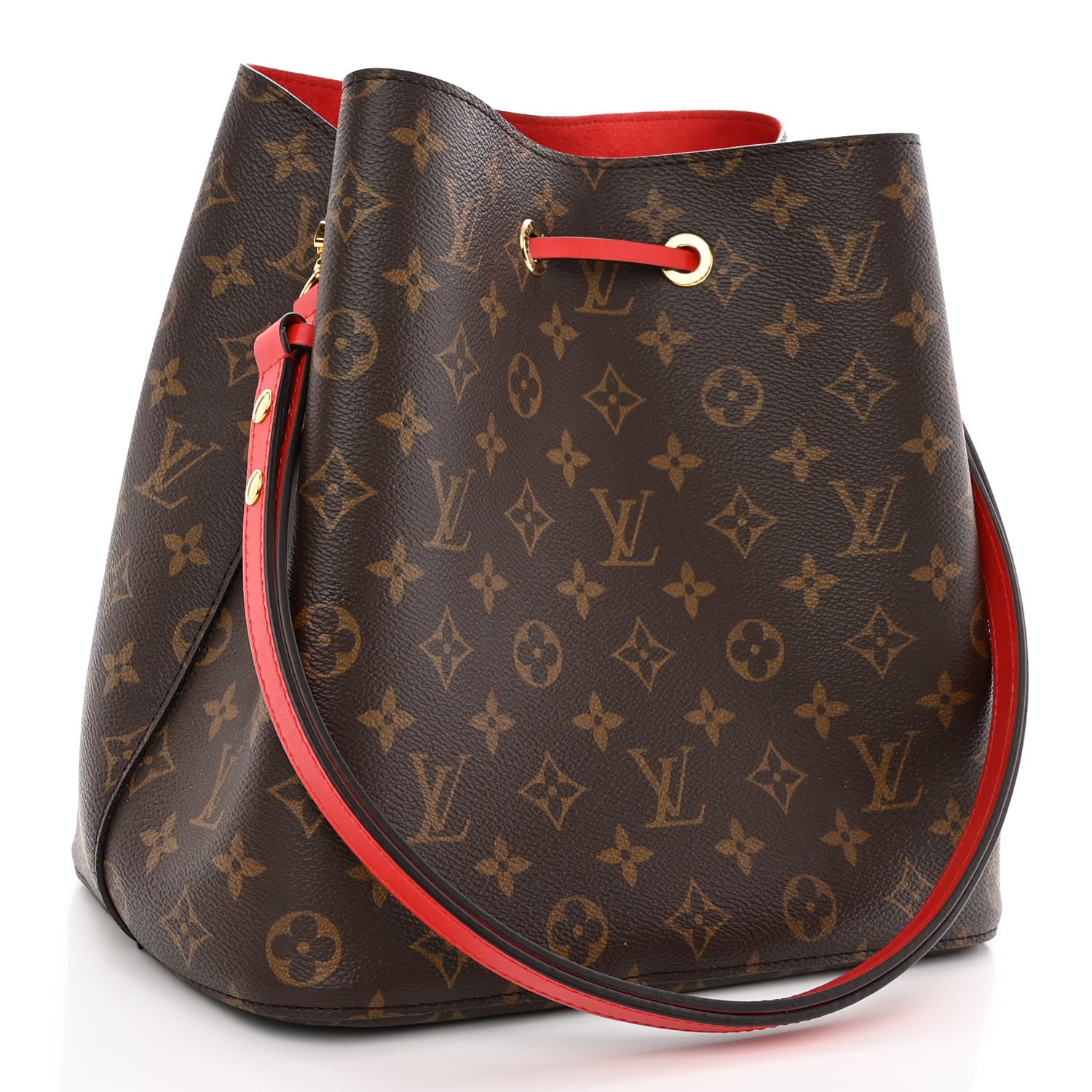 Louis Vuitton Monogram Neonoe MM Coquelicot 3 of 10