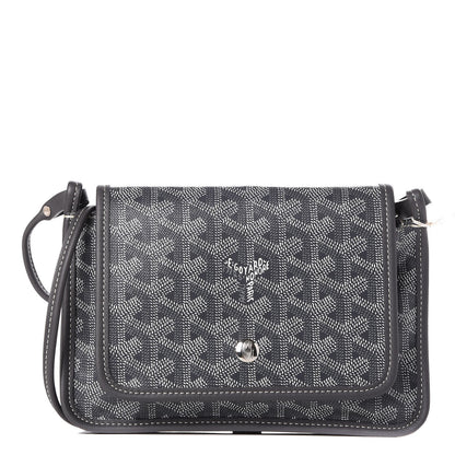 Goyard Chevron Plumet Wallet Clutch Grey 1 of 8