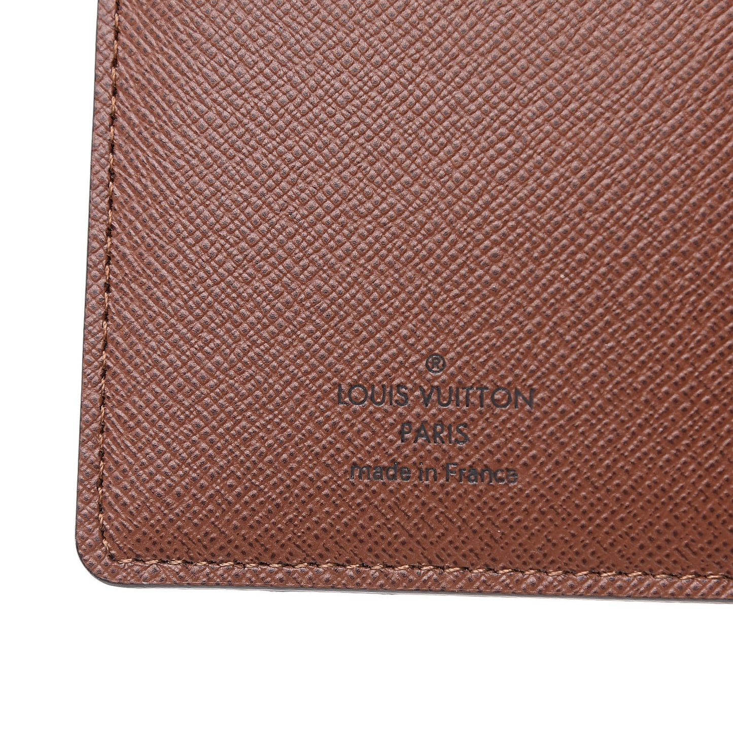 Monogram Pocket Agenda Cover