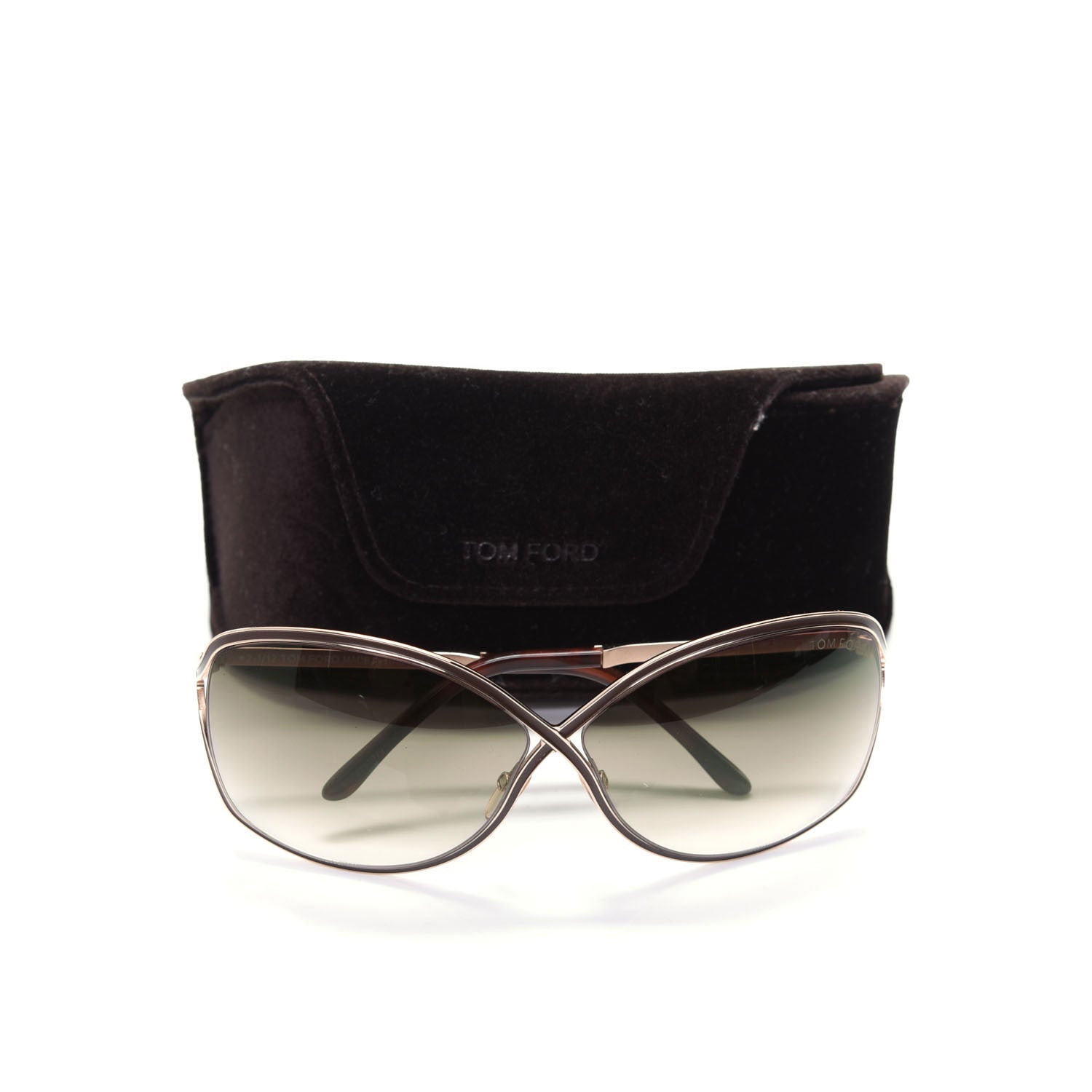 Tom Ford Rickie Crossover Sunglasses TF179 Brown 8 of 8