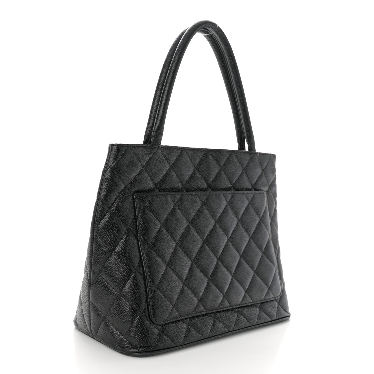 Chanel Caviar Quilted Medallion Tote Black 3 of 9