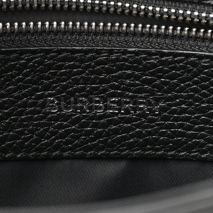 Burberry Grainy Calfskin Embossed Bruno Messenger Black 5 of 8