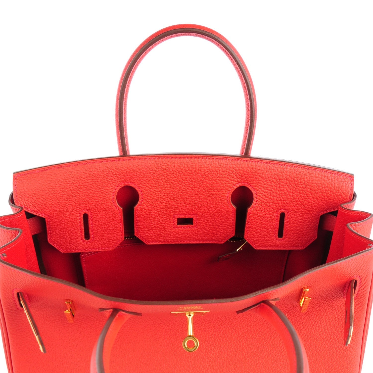 Hermes Togo Birkin 30 Geranium 20 of 21