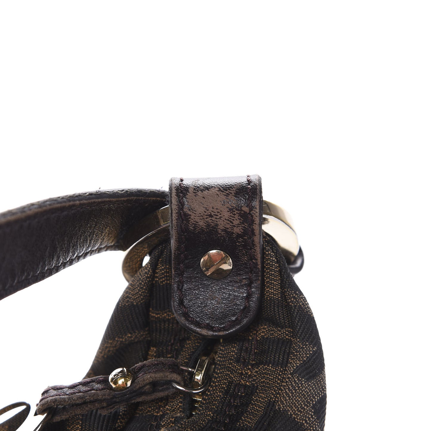Zucca Cuoio Lucido Chef Hobo Tobacco Moro
