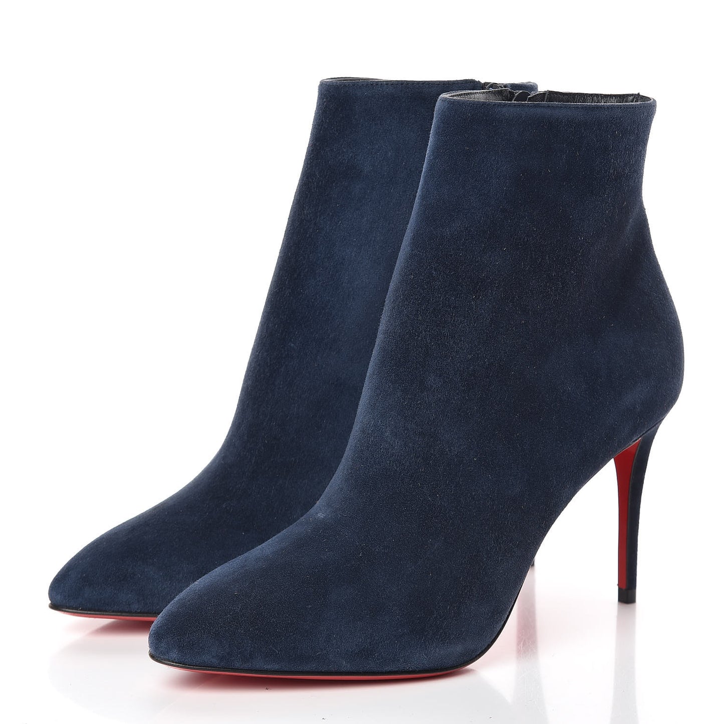 Veau Velours Eloise Booty 85 Ankle Boots 37 Bavarois