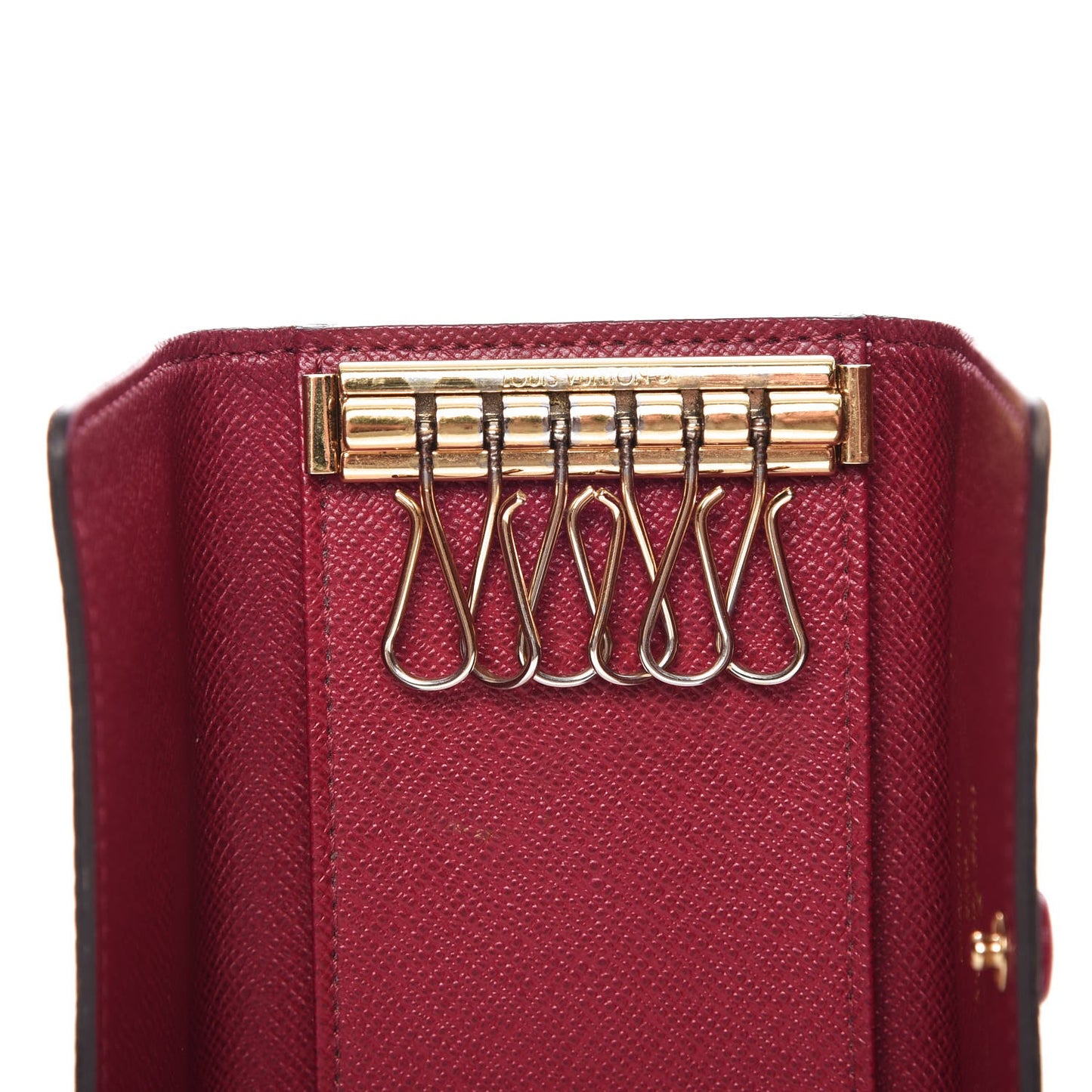 Monogram 6 Key Multicles Holder Fuchsia
