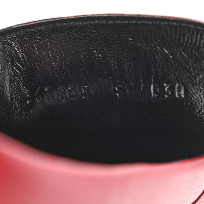 Gucci Calfskin Web Mens Driver Loafers 8 Red 8 of 10