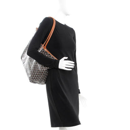 Goyard Goyardine Saint Louis GM Black Gold 2 of 14