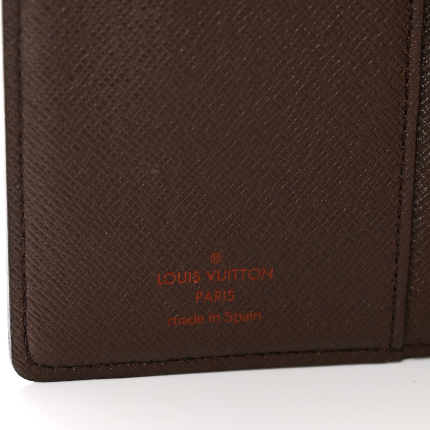 Louis Vuitton Damier Ebene French Purse Wallet 7 of 8