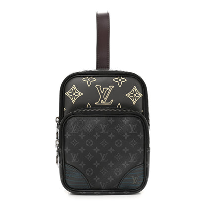 Louis Vuitton Monogram Eclipse Patchwork Amazone Sling Bag 1 of 11