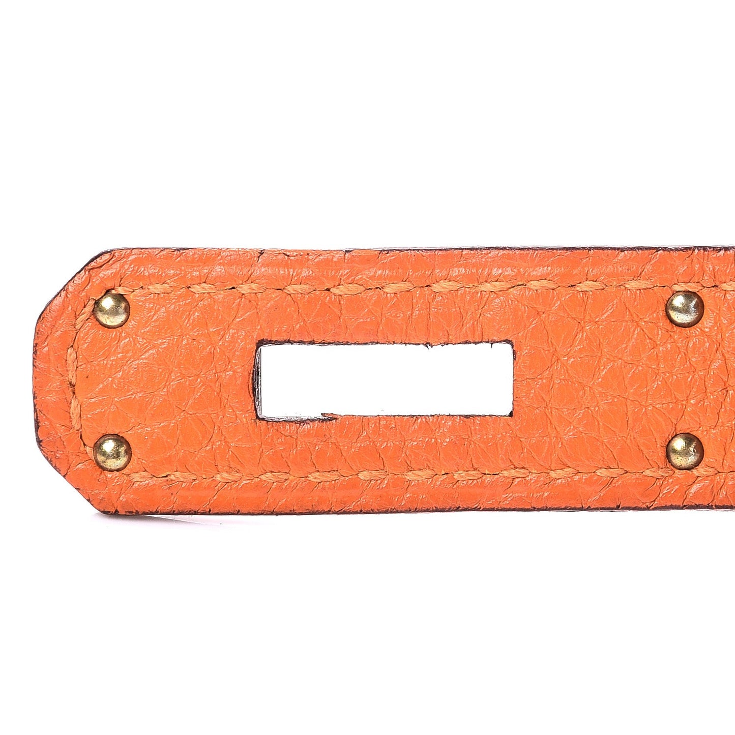 Taurillon Clemence Birkin 40 Orange