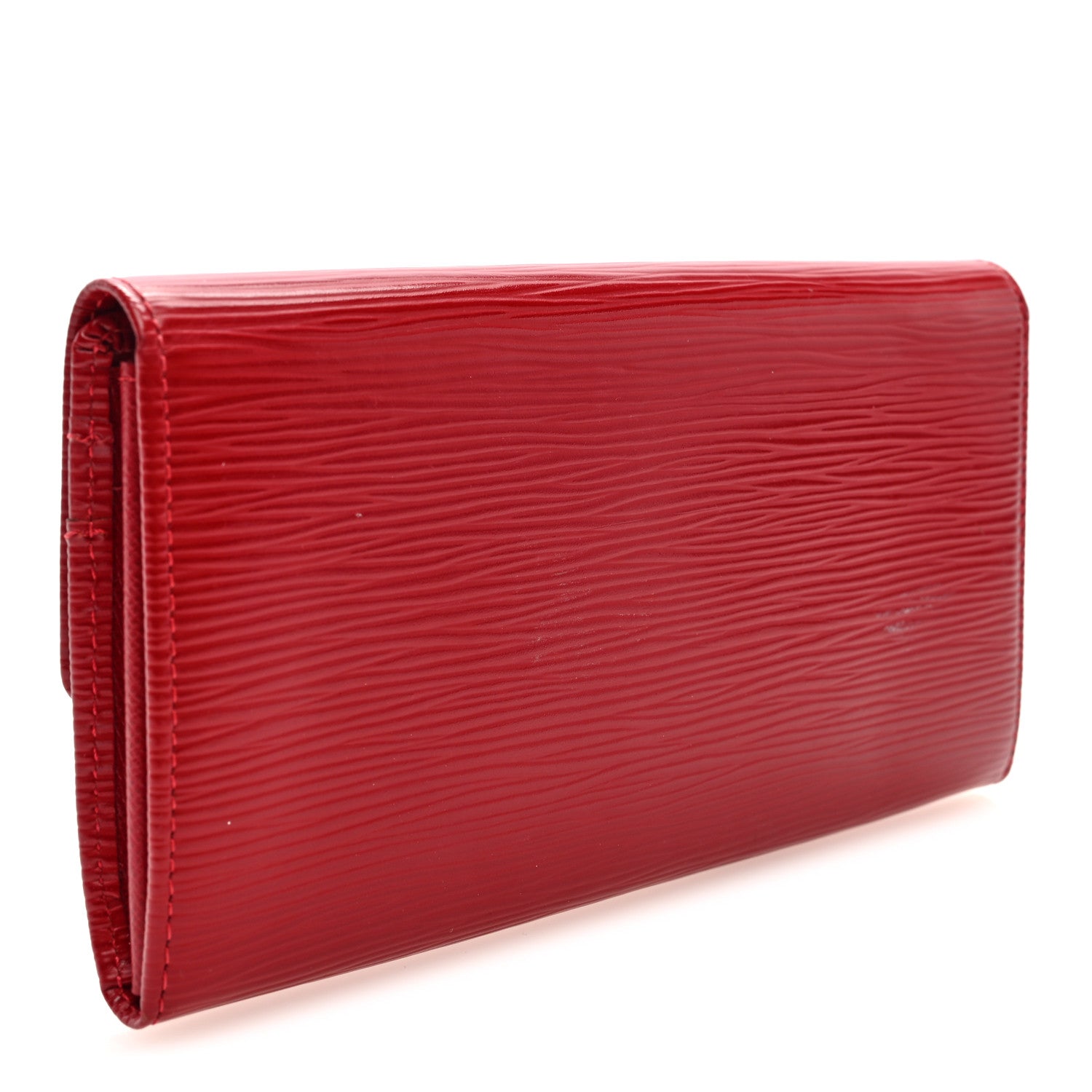 Louis Vuitton Epi Sarah Wallet Castillan Red 3 of 6