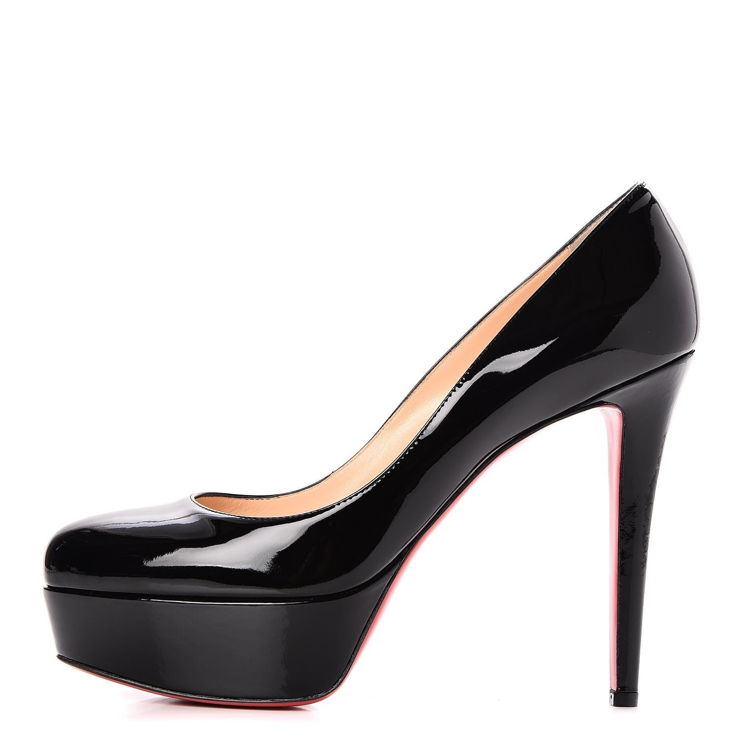 Christian Louboutin Patent Bianca 120 Pumps 39.5 Black 1 of 8