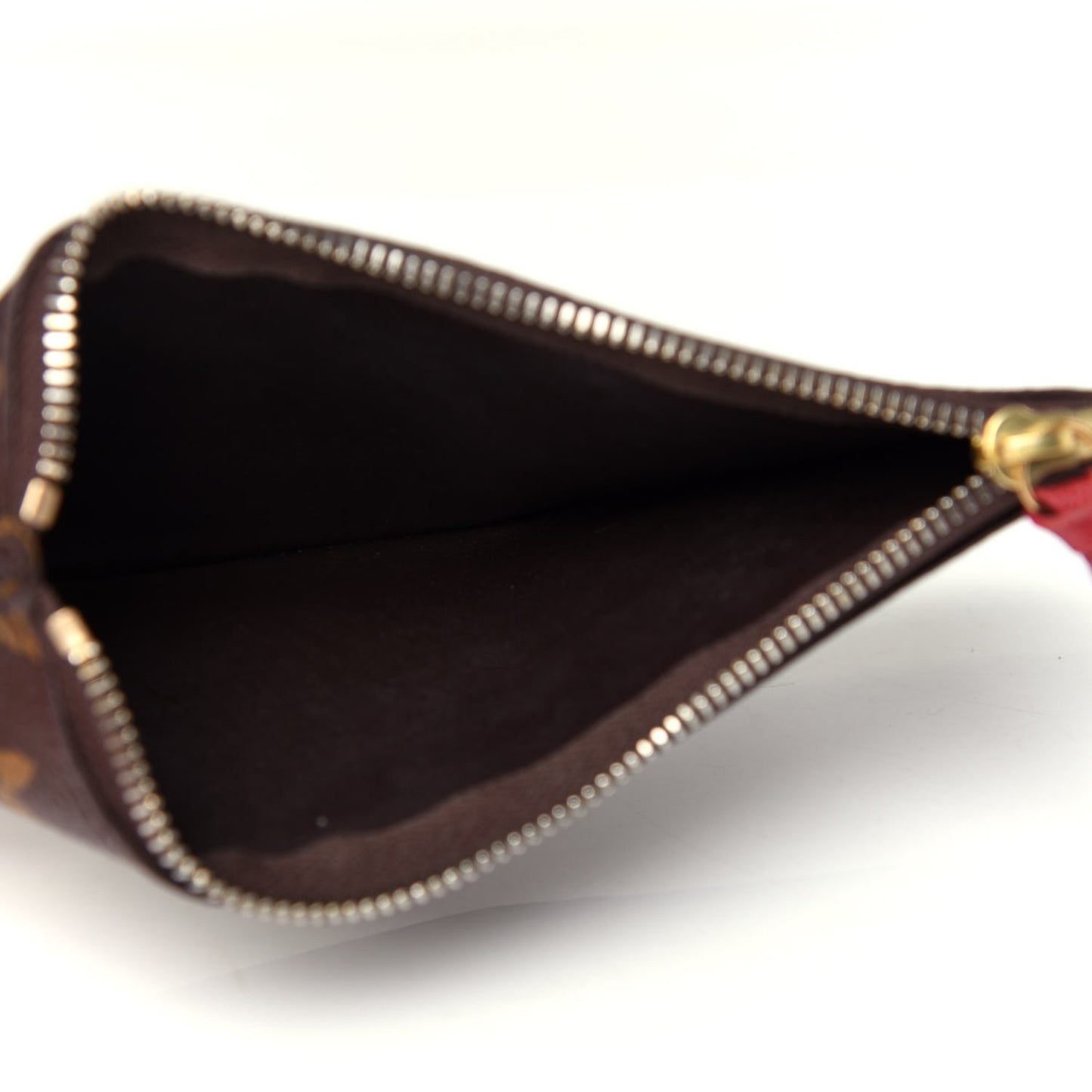 Monogram Josephine Wallet Zippered Insert Fuchsia